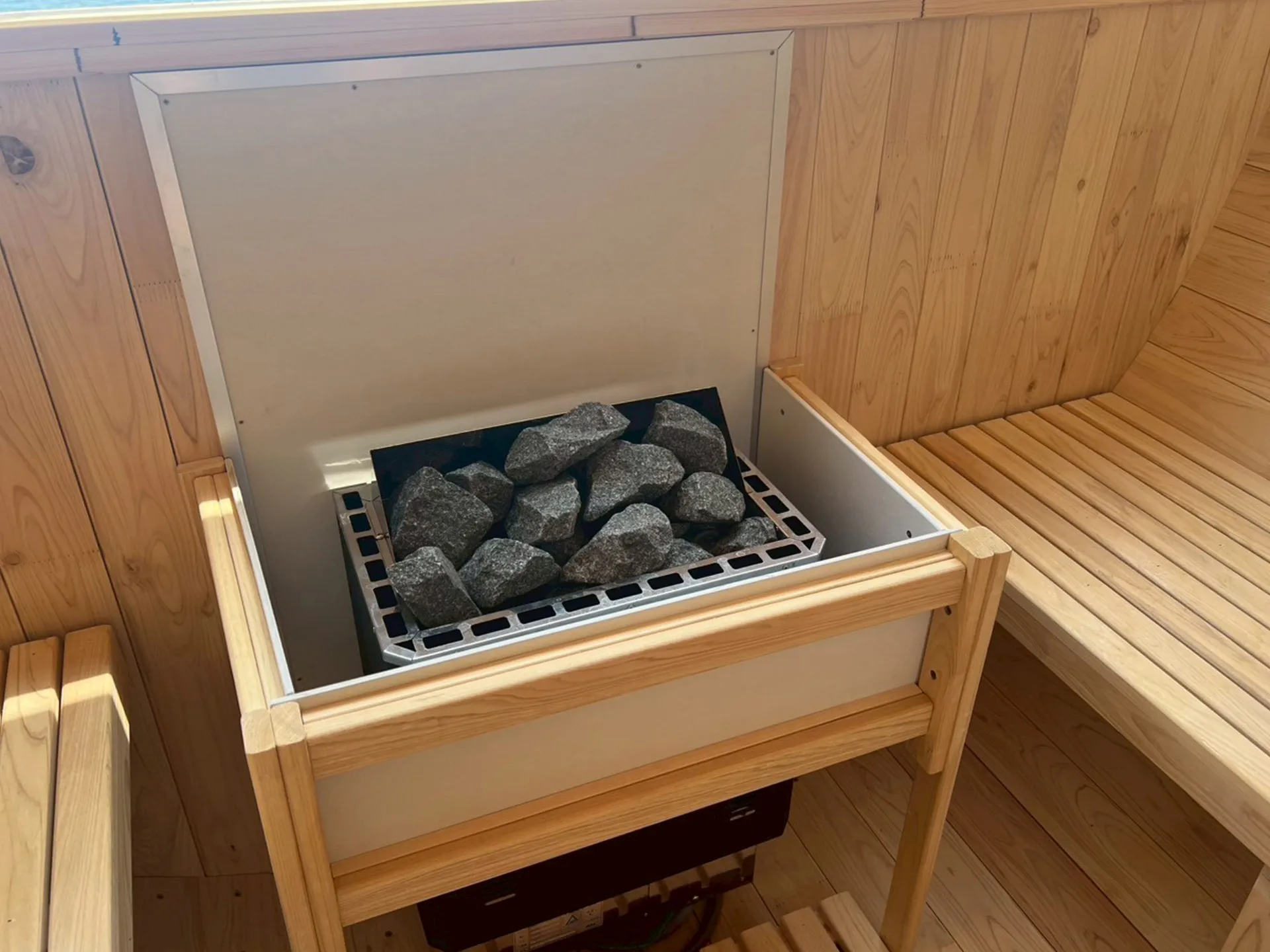 湯気に包まれて深呼吸