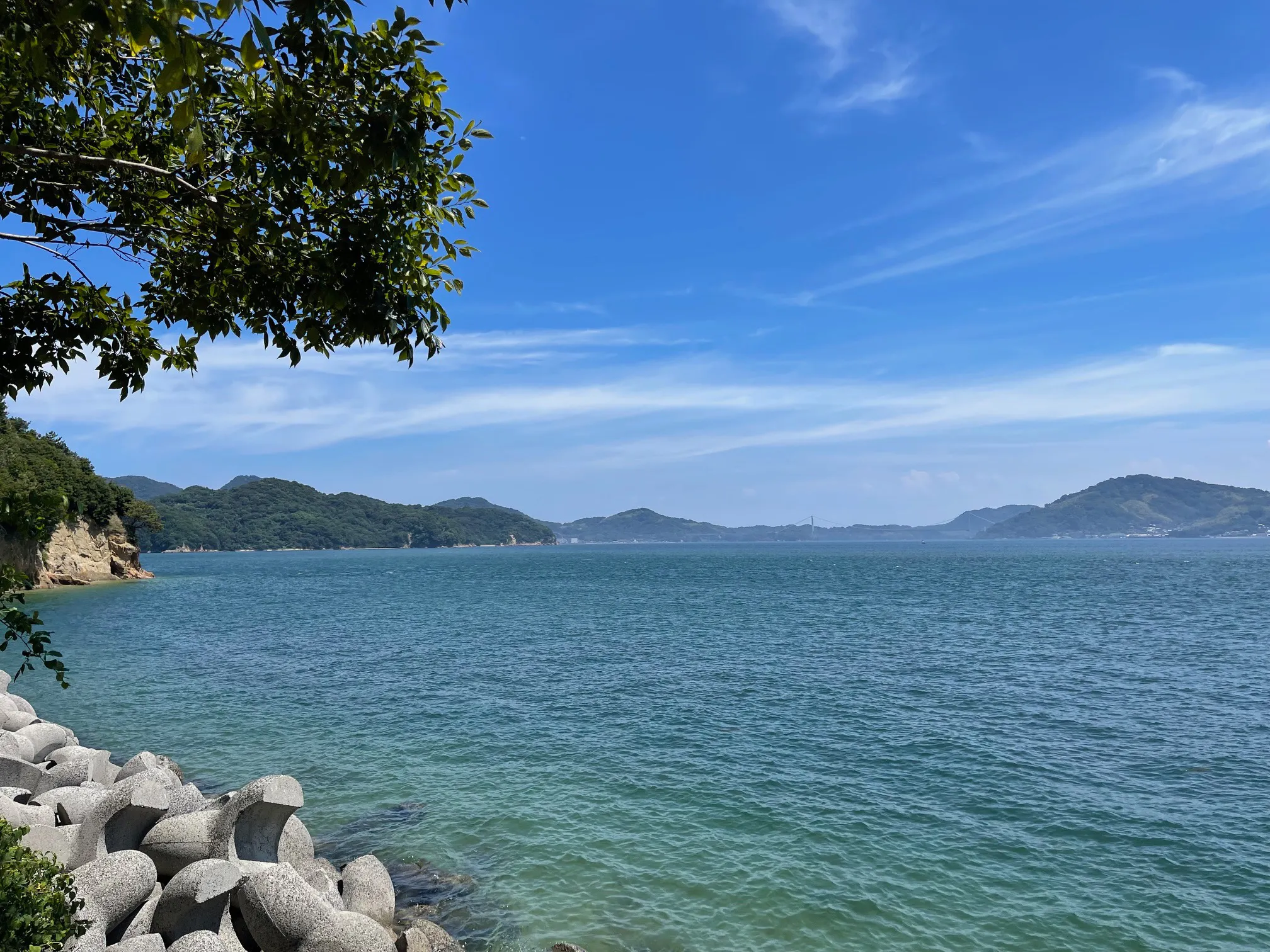 大三島の風景