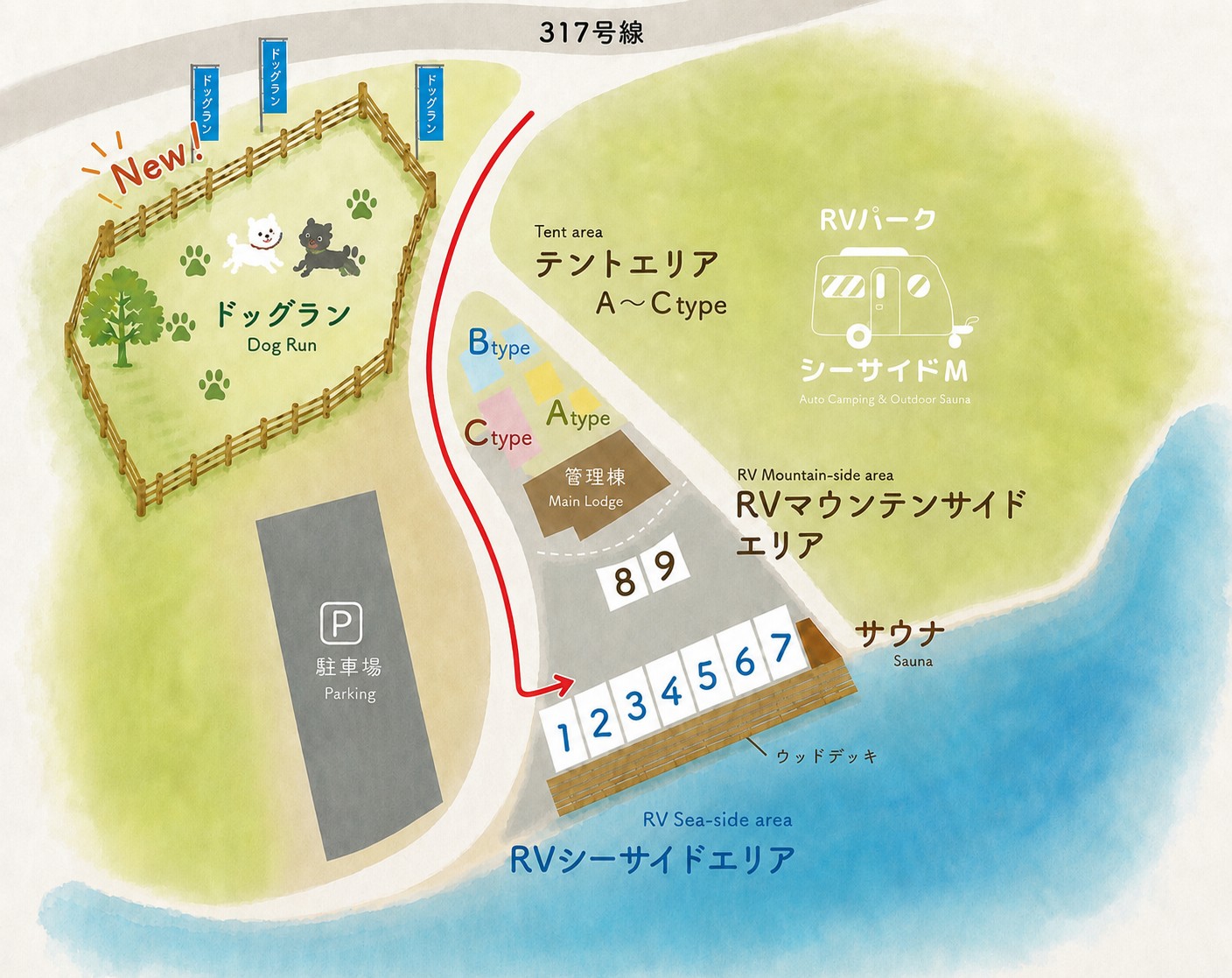 施設見取り図
